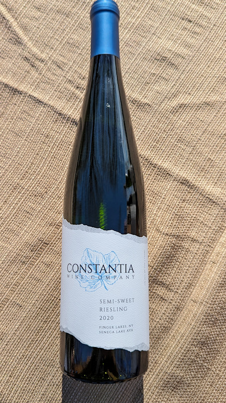Constantia Wine Company 2020 Semi-Sweet Riesling