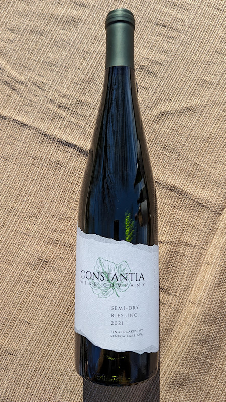 Constantia Wine Company 2021 Semi-Dry Riesling