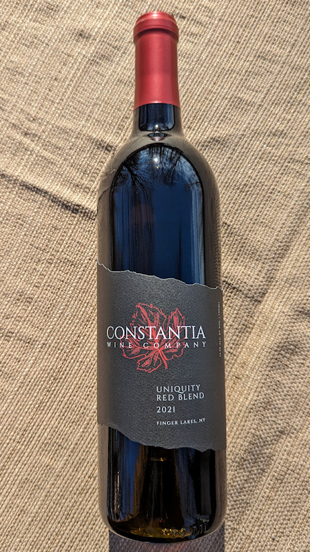Constantia Wine Company 2021 Uniquity Red Blend
