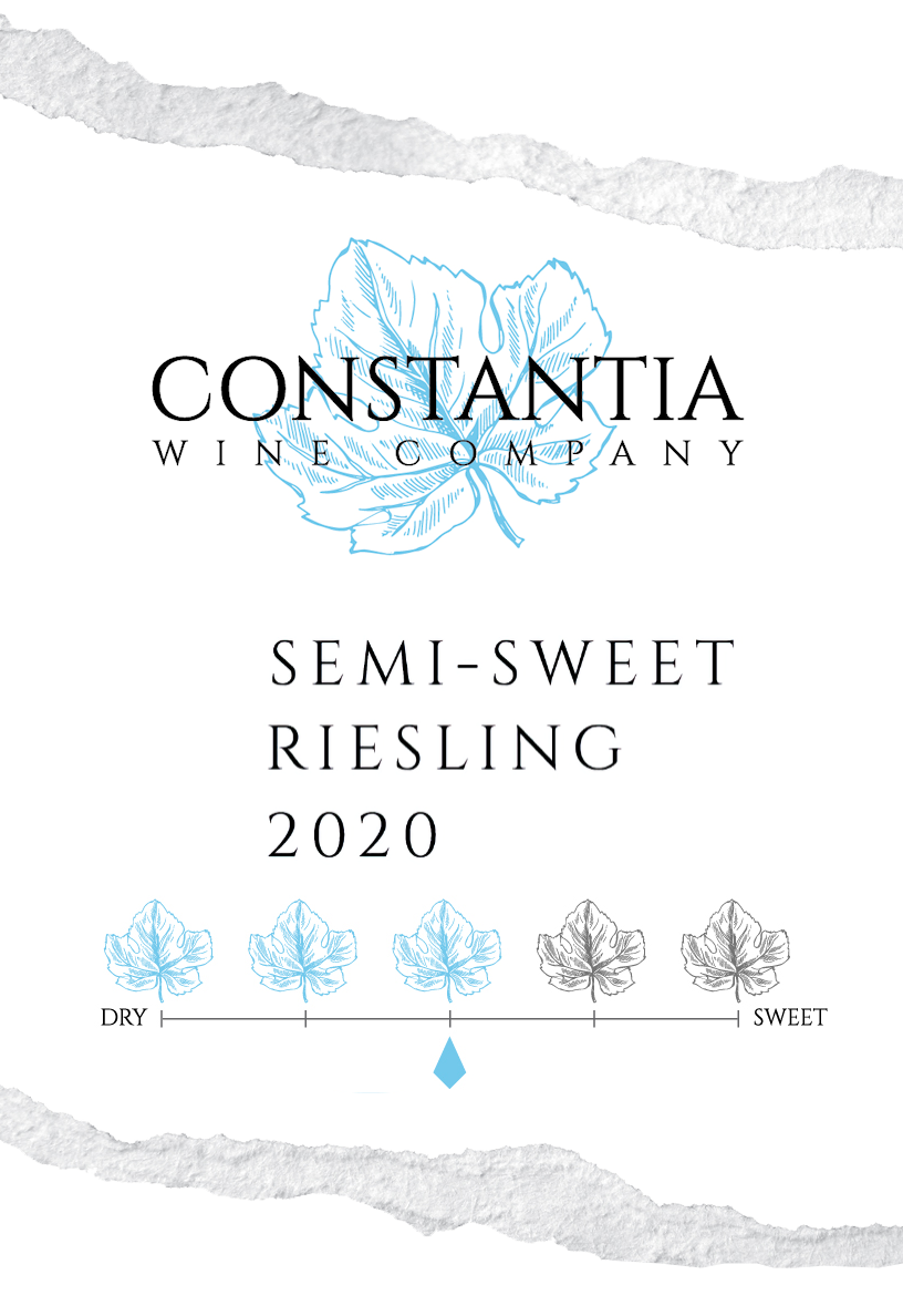 Constantia Wine Company Semi-Sweet Riesling 2020